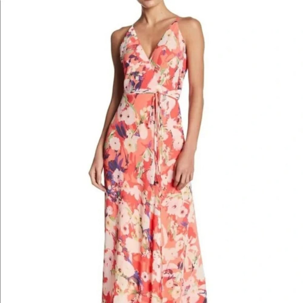 Yumi Kim floral maxi wrap dress - Picture 3 of 9